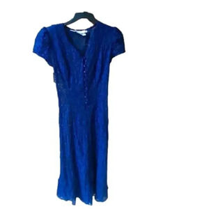 Siren vtg lace corset dress